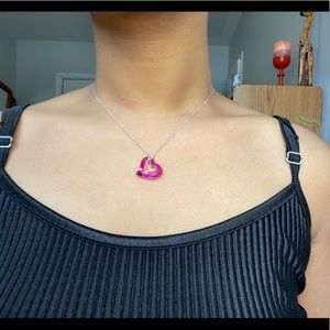 Swarovski heart necklace